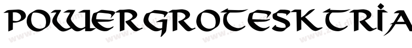 PowerGroteskTrial Bo字体转换